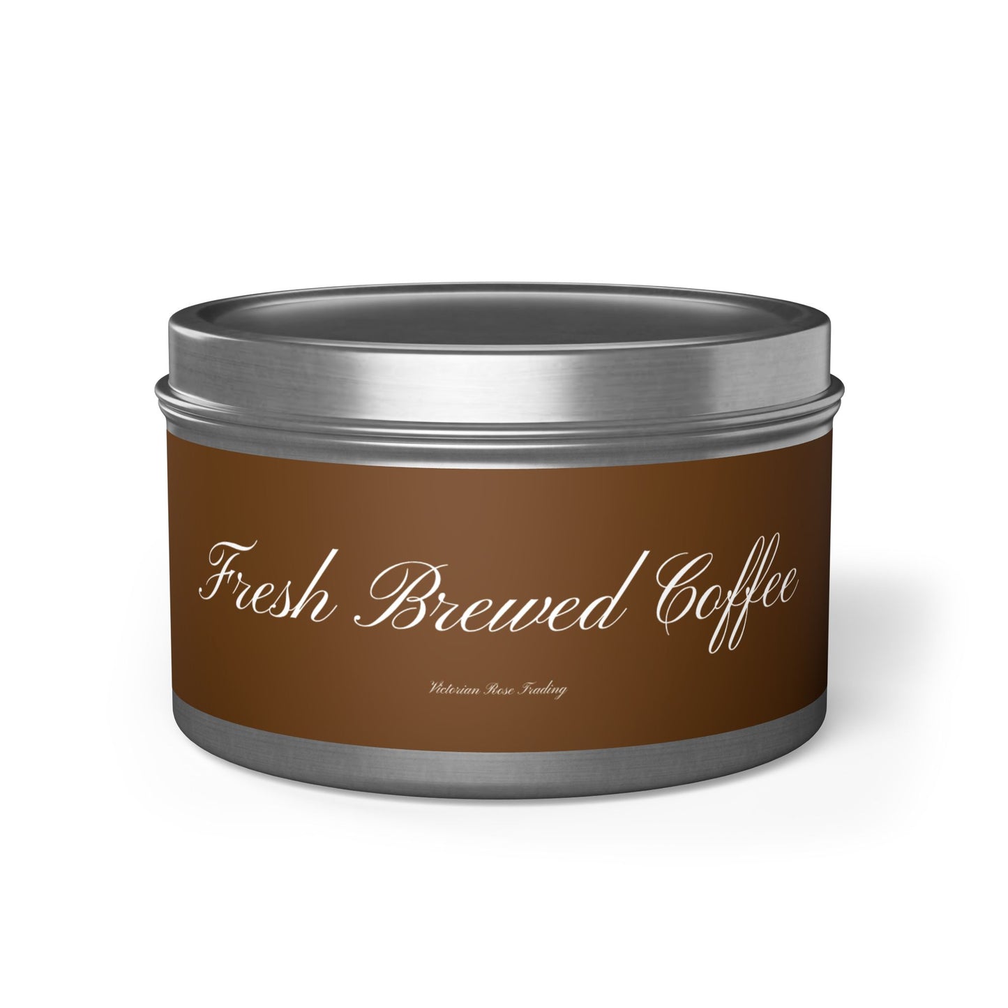 8oz Tin Candle, Fresh Brewed Coffee