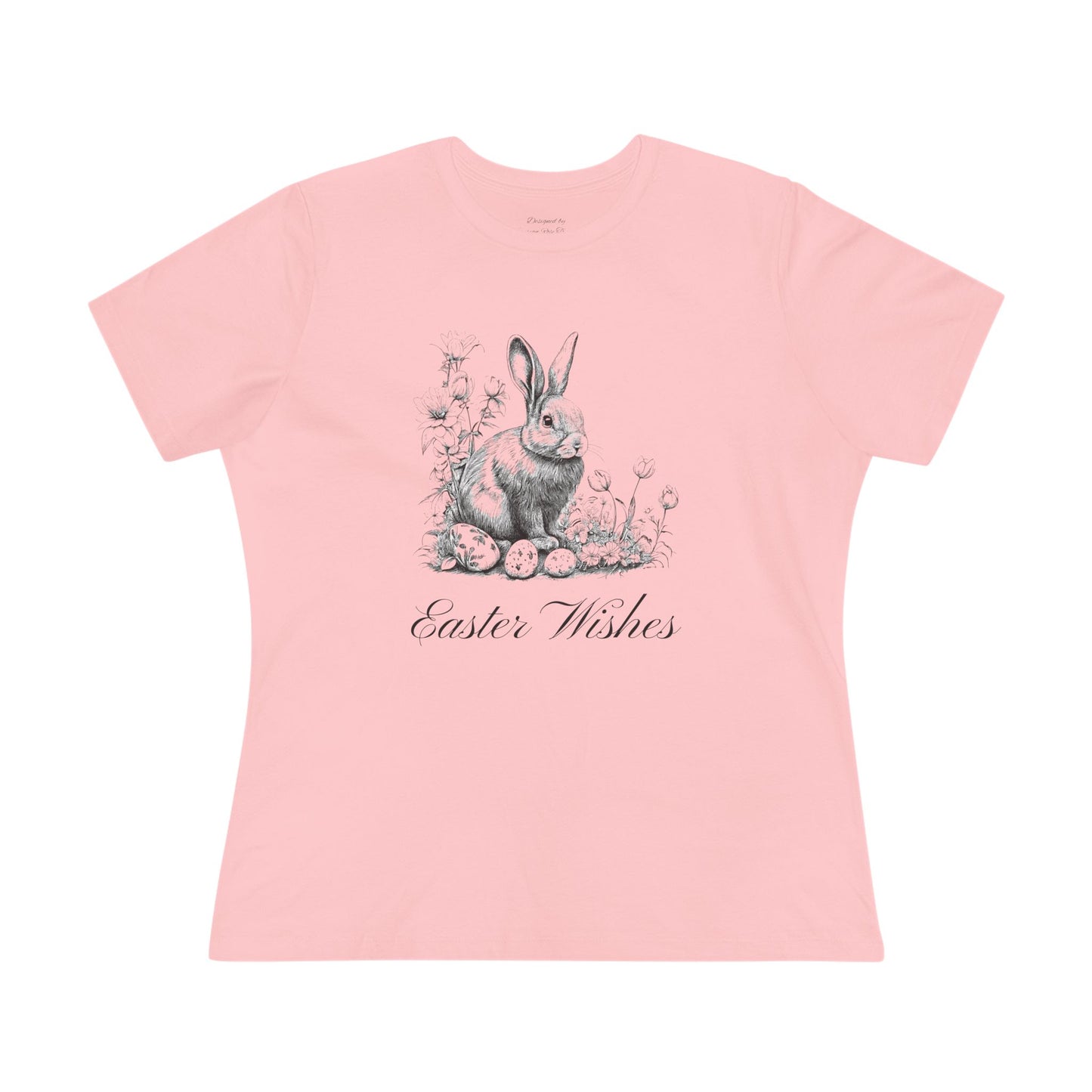 Easter Wishes Women's Casual Cotton Tshirt