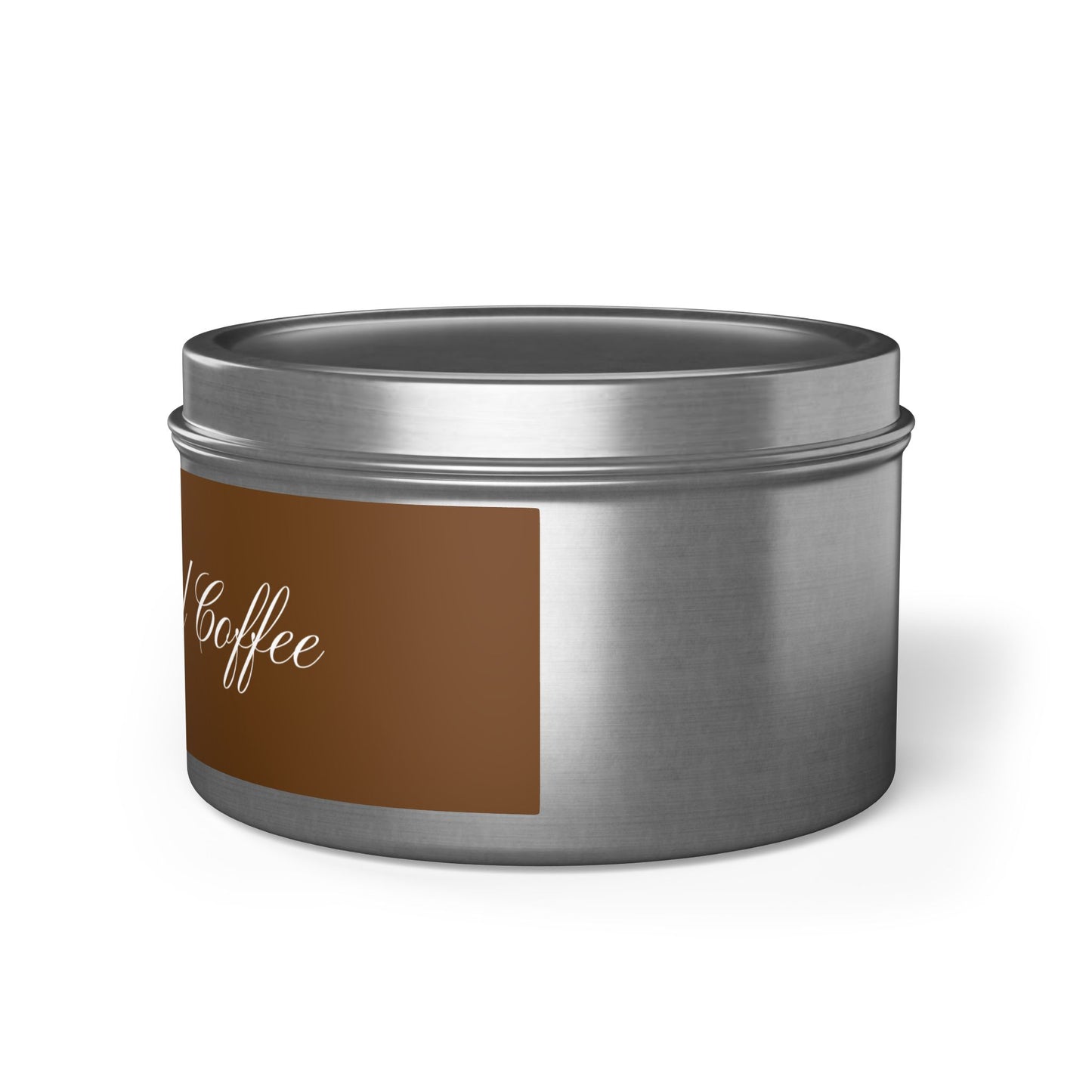 8oz Tin Candle, Fresh Brewed Coffee