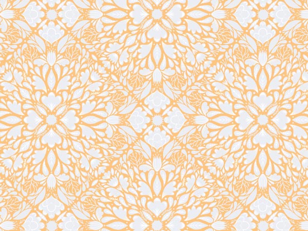 Peach Lace Vintage Pattern Shabby Chic Design Gift Tissue Paper