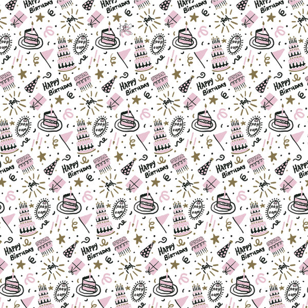 Happy Birthday Designer Gift Tissue Paper