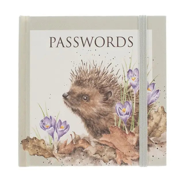 Hedgehog Password Notebook