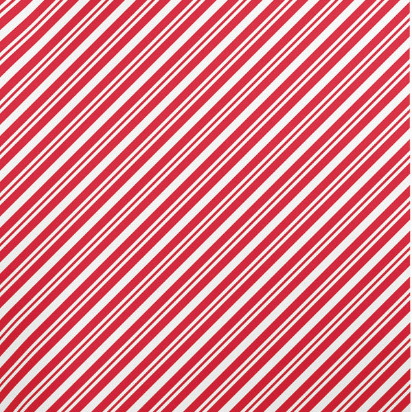 Peppermint Stripe Christmas Tissue Paper - 12 Sheets