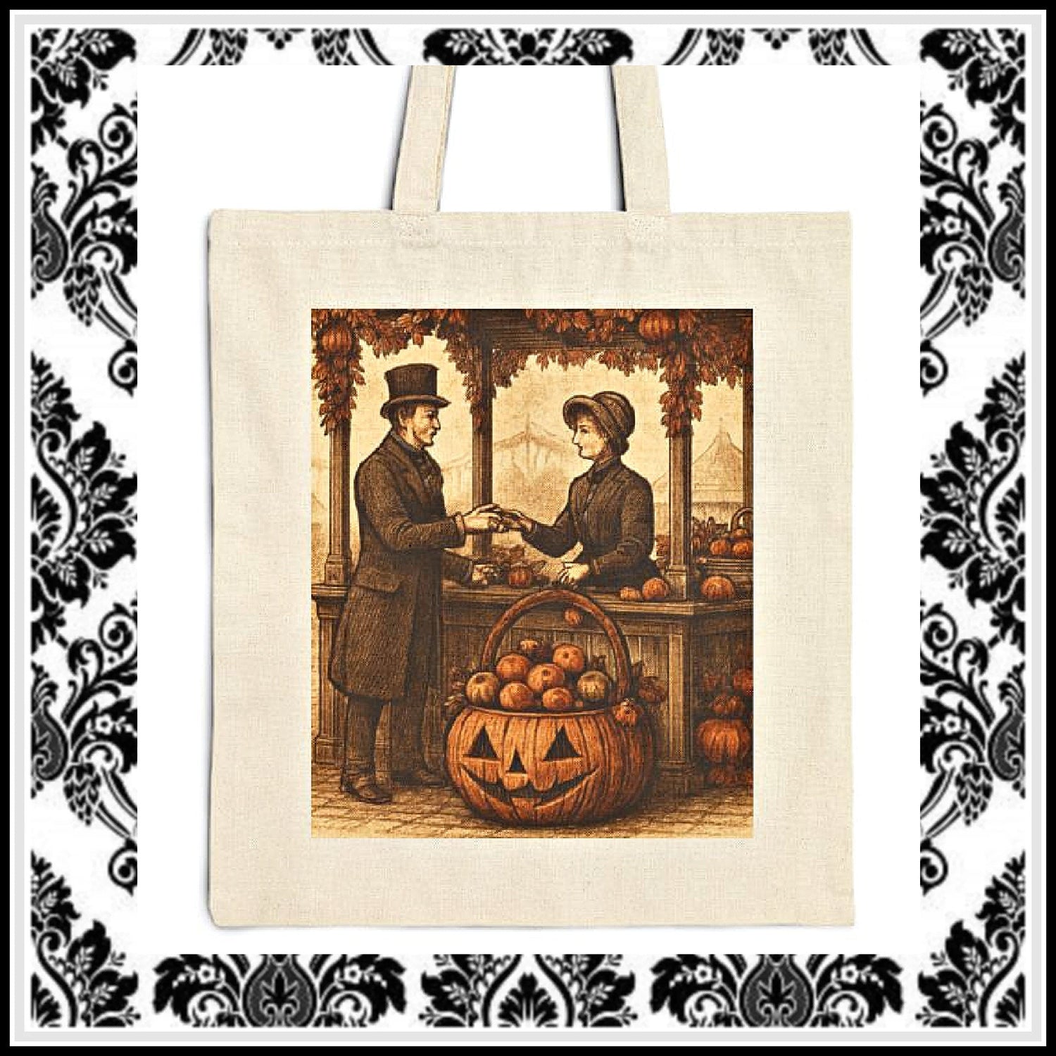 Victorian Rose Trading Shopping Totes