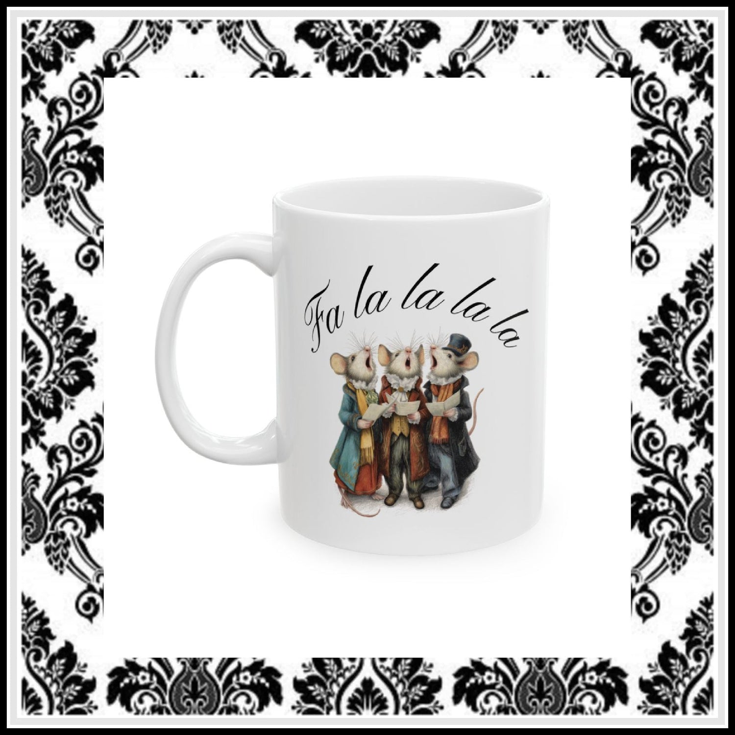 Victorian Rose Trading Coffee Mugs