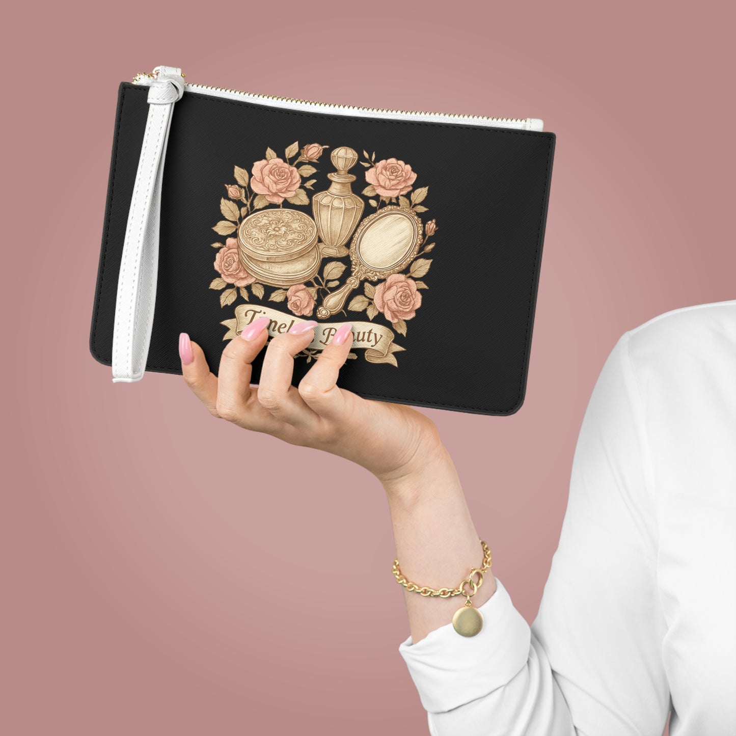 Timeless Beauty Vintage Floral Clutch