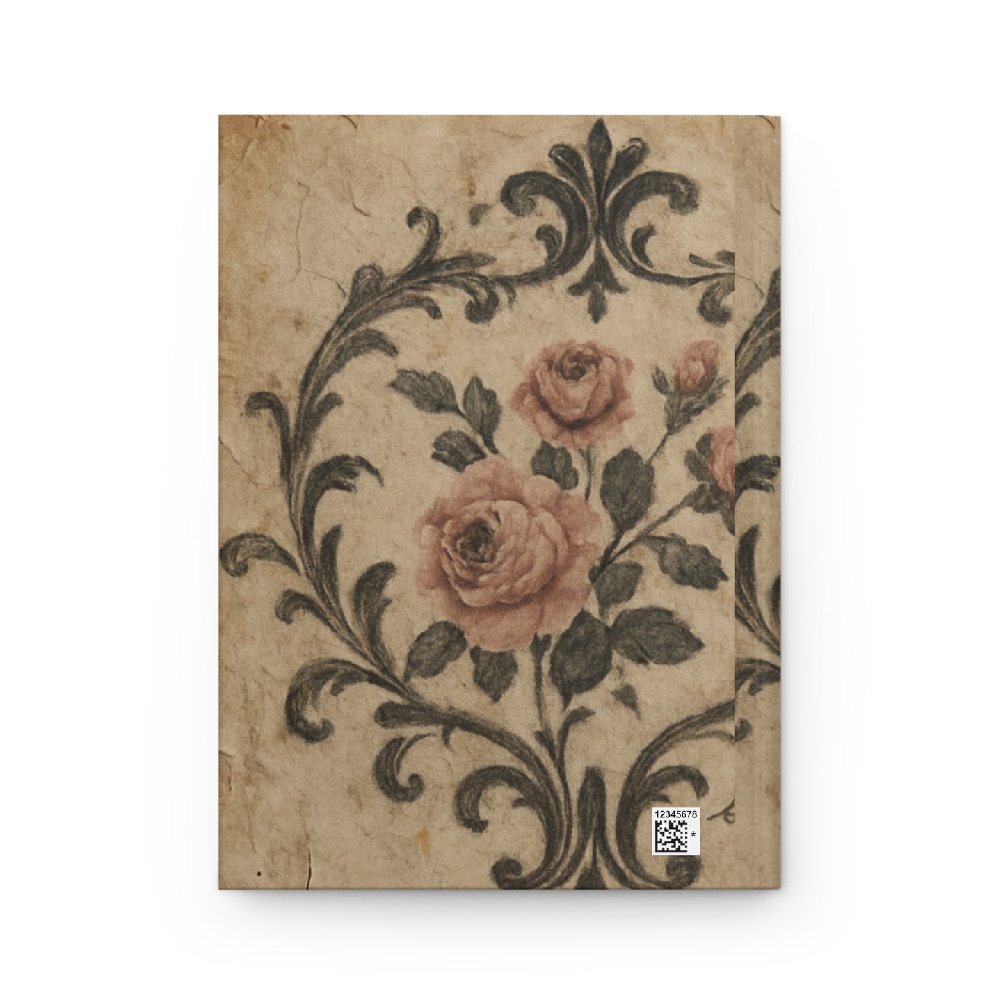 Romantic Floral Victorian Hardcover Writing Journal