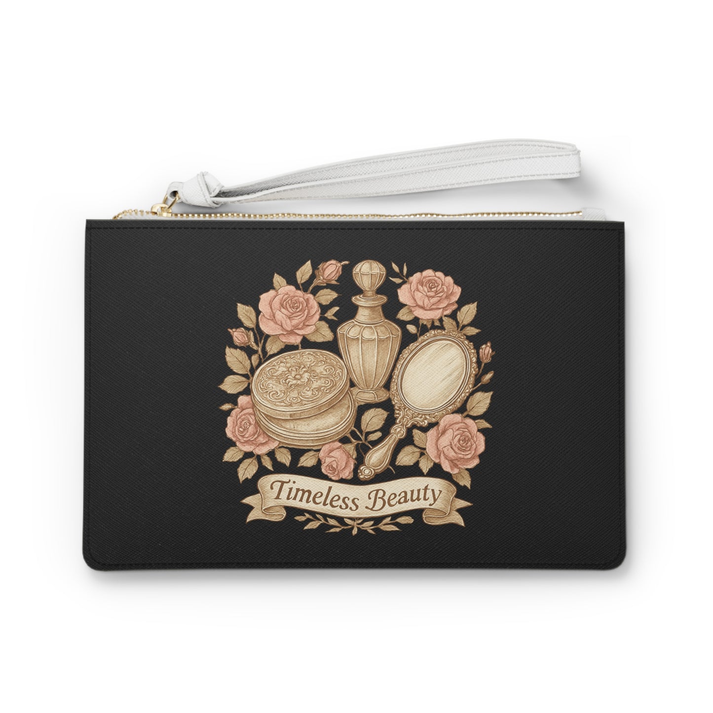 Timeless Beauty Vintage Floral Clutch