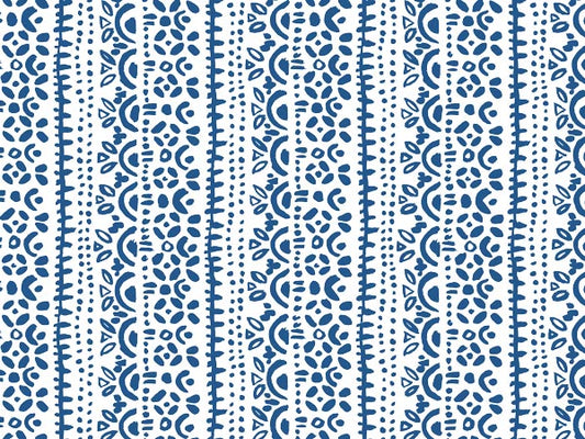 Blue Lace Vintage Pattern Shabby Chic Design Gift Tissue Paper
