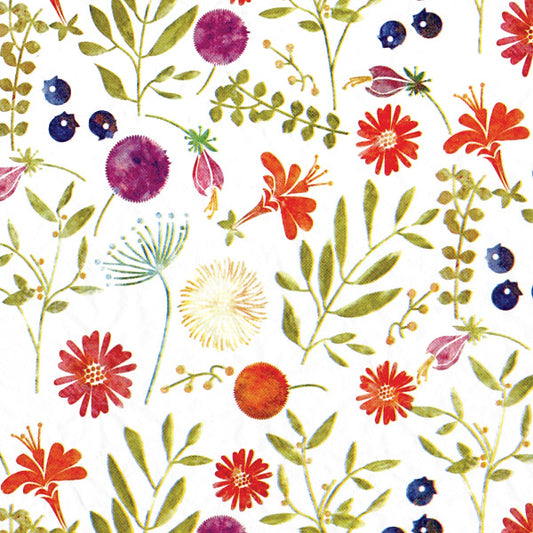 Floral Designer Gift Tissue Paper - Alpine Meadow