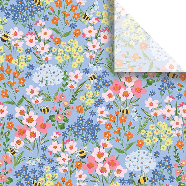 Vintage Floral Designer Gift Tissue Paper - 240 Sheets