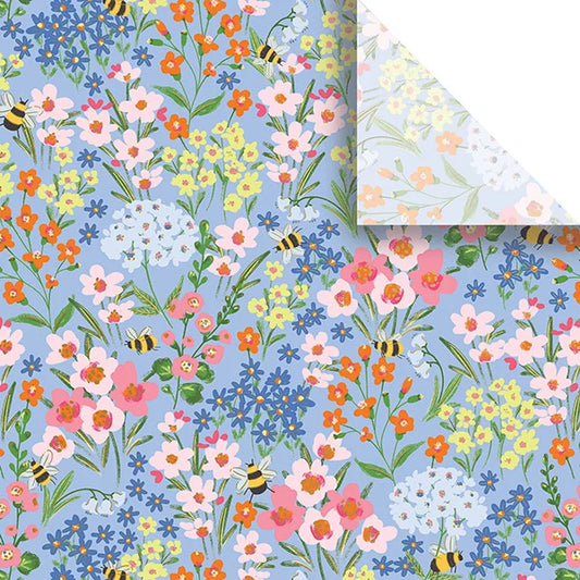 Vintage Floral Designer Gift Tissue Paper - 240 Sheets