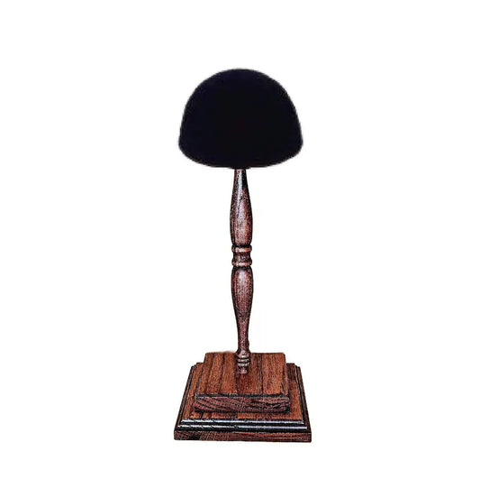 Victorian Style Oak Hat Stand with BlackTop
