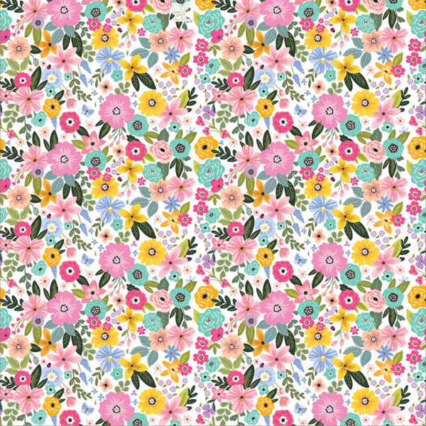 Floral Designer Gift Tissue Paper - Spring Blooms