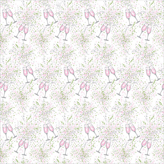 Designer Wedding or Special Occasion Gift Tissue Paper - Cheers