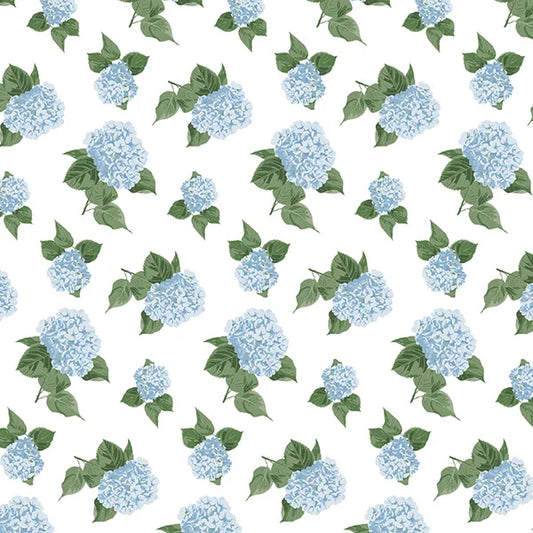 Designer Gift Tissue Paper - Blue Hydrangea