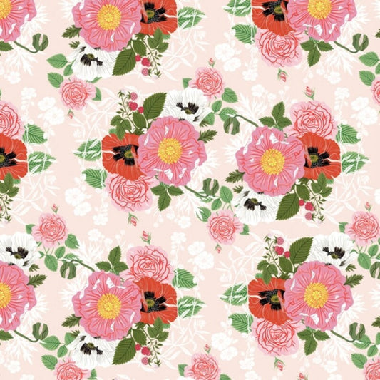Sample Gift Wrap Sheet for Small Gifts - Pink Floral