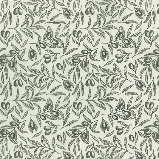 Floral Designer Gift Tissue Paper - Olive Branches