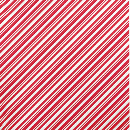 Peppermint Stripe Christmas Tissue Paper - 12 Sheets
