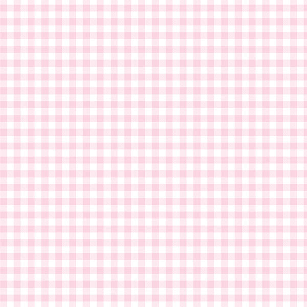 Baby Print Designer Gift Tissue Paper - Pink Gingham