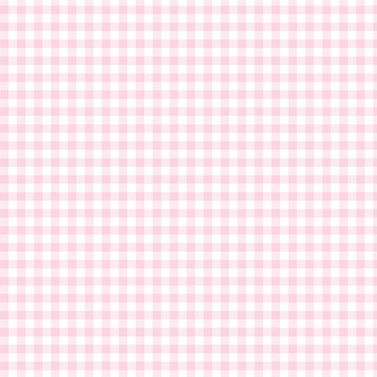 Baby Print Designer Gift Tissue Paper - Pink Gingham