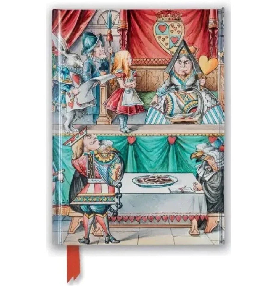 Alice in Wonderland Queen of Hearts Hardcover Journal