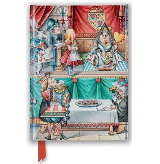Alice in Wonderland Queen of Hearts Hardcover Journal