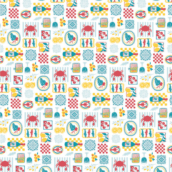 Summer Designer Gift Tissue Paper - Seaside Market