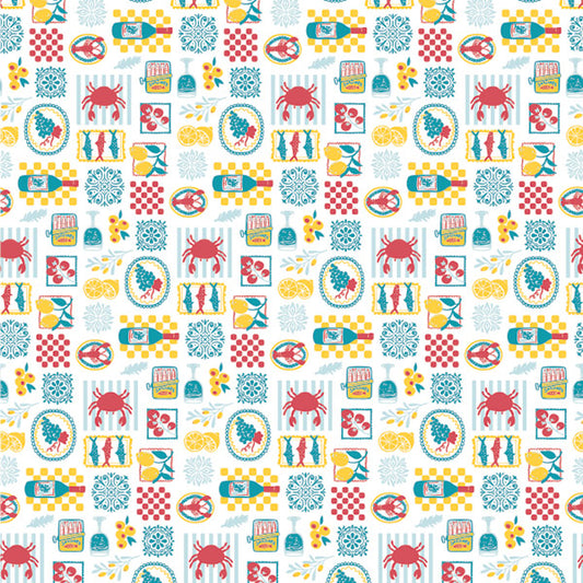 Summer Designer Gift Tissue Paper - Seaside Market